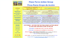 Desktop Screenshot of fincaparcsactiongroup.com